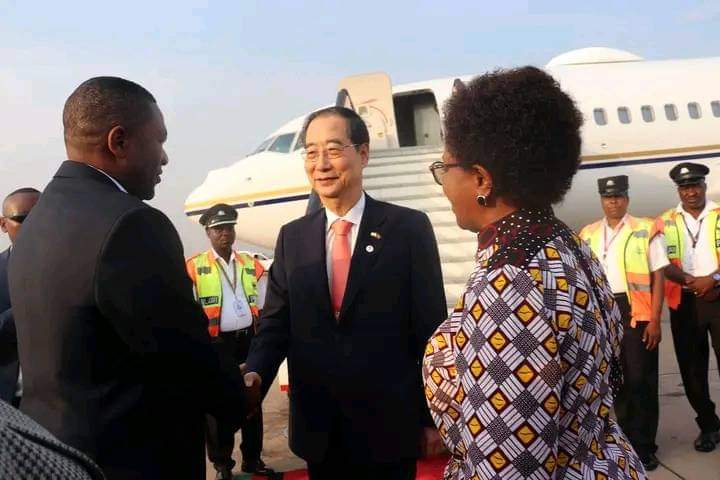 South Korea Prime Minister jets in Malawi