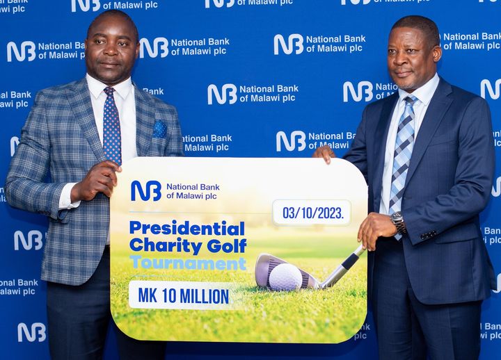 NBM gives K10 million to Presidential Charity Golf tourney