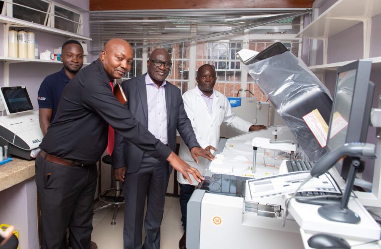 NBM fulfills promise: hands over chemistry analyzer to QECH