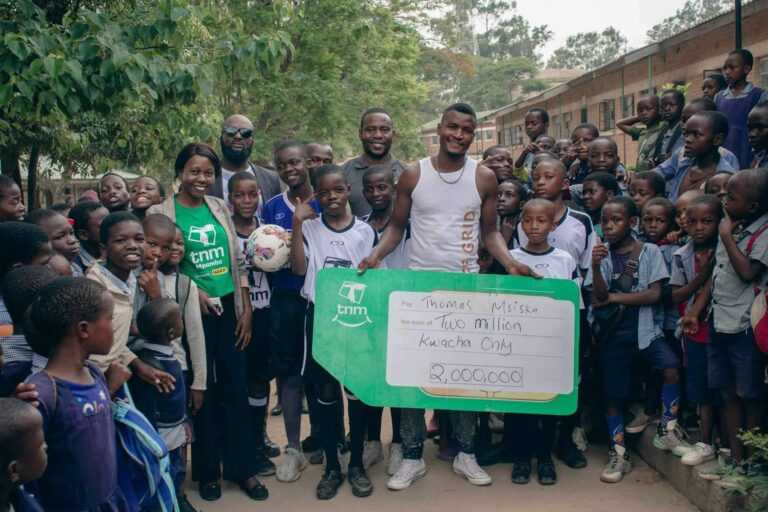 Zampira promotion winner donates football jerseys to Nyambadwe Primary