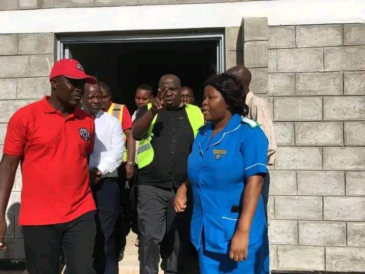 Chimwendo Banda tours Mnema Health Centre, says Chakwera administration to improve health services delivery