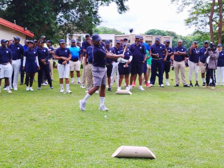 Veep Chilima hails Standard Bank for Be More golf tournament
