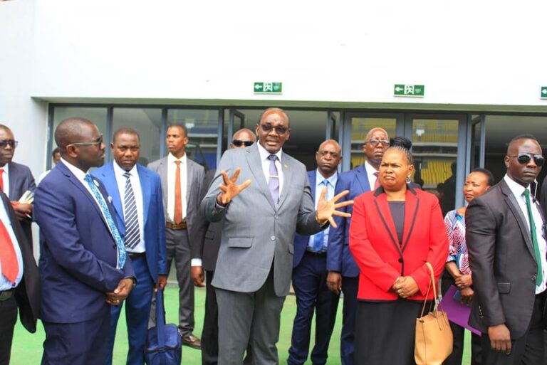 Zimbabwe Second Vice President Mohadi in Malawi, Satisfied with sports facilities