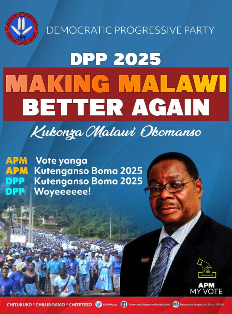 Mutharika Alonjeza Kukonzanso Malawi